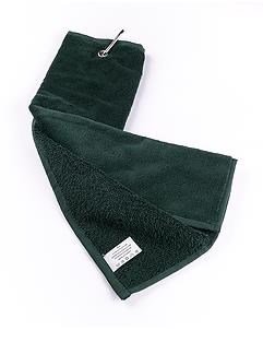OEM Trifold golfhandduk, grön