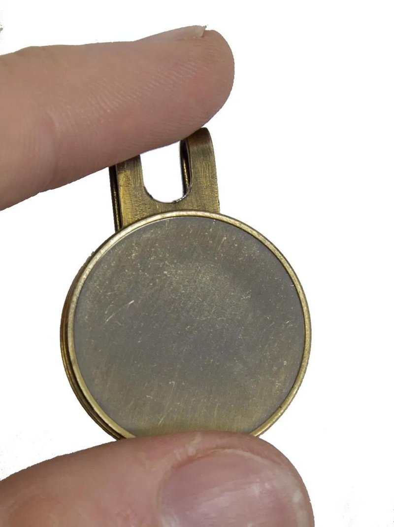 Longridge Deluxe Cap Clip och Bollmarkör, brons
