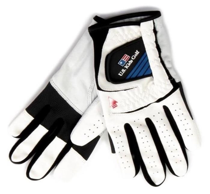 U.S. Kids Golf Golfer Youth junior handske, vit