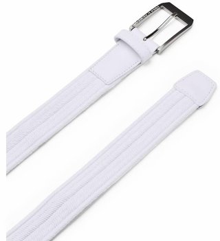 Under Armour Braided herr golfbälte, vitt