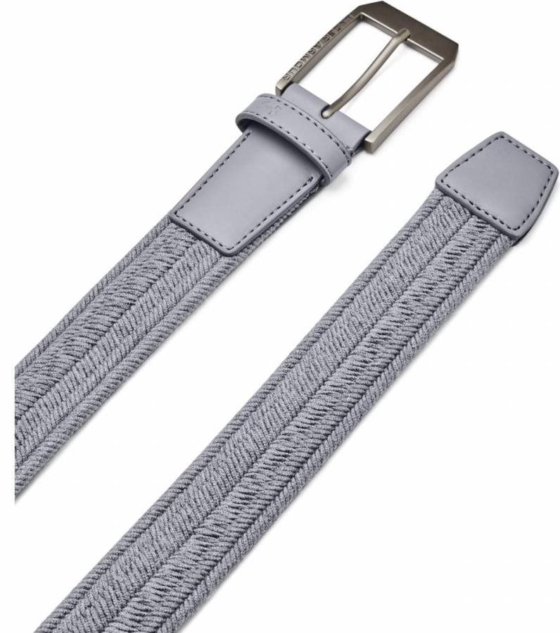 Under Armour Braided herr golfbälte, grått