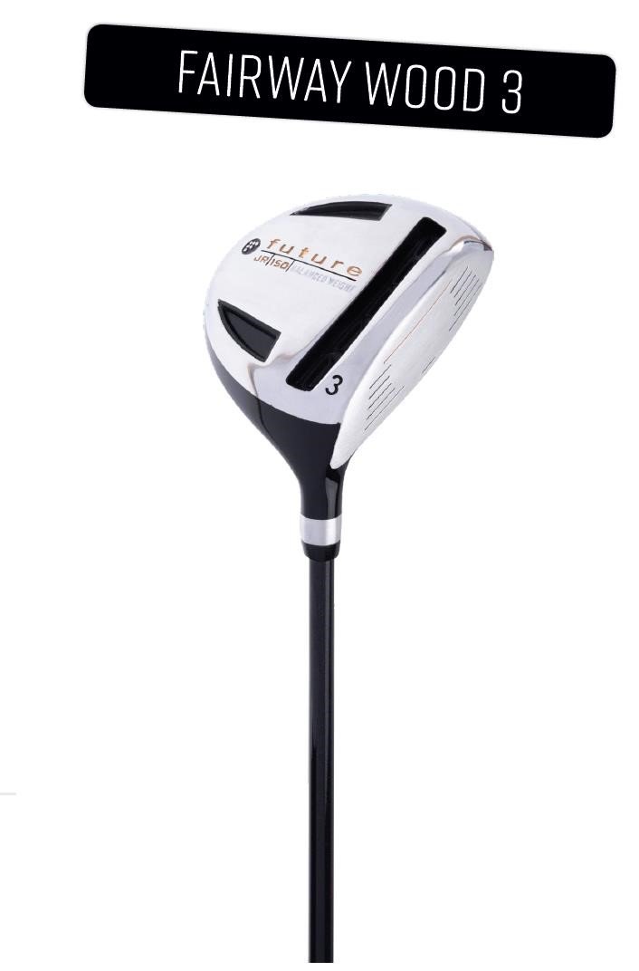 Spalding Future junior golfset (120-130 cm), röd