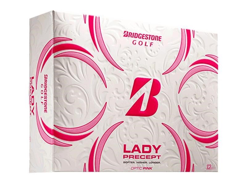Bridgestone Lady Precept dam golfbollar, rosa