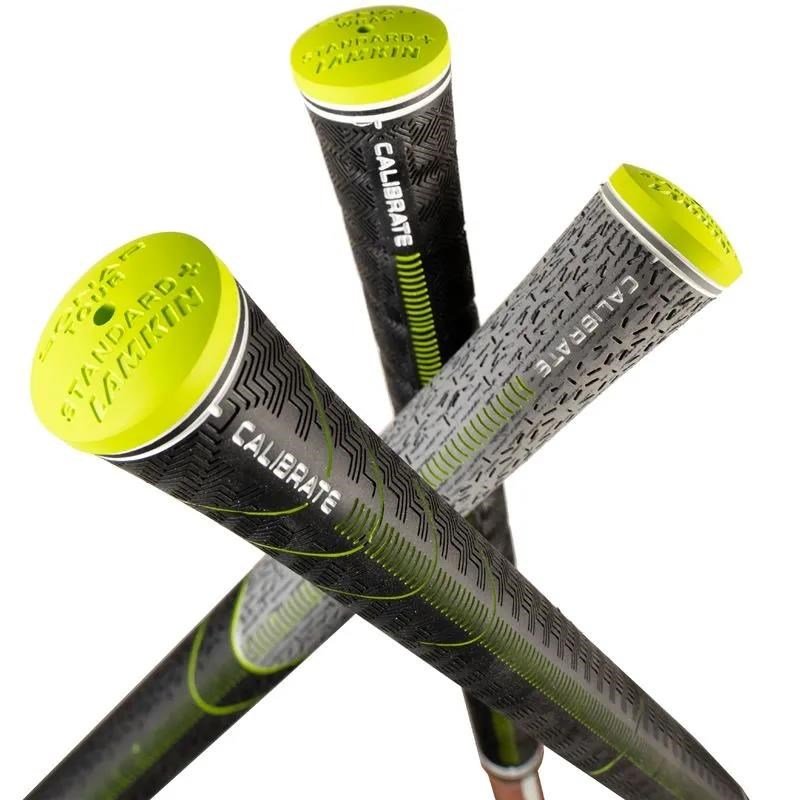 Lamkin ST+2 Hybrid with Calibrate grip, svart/grön, MIDSIZE