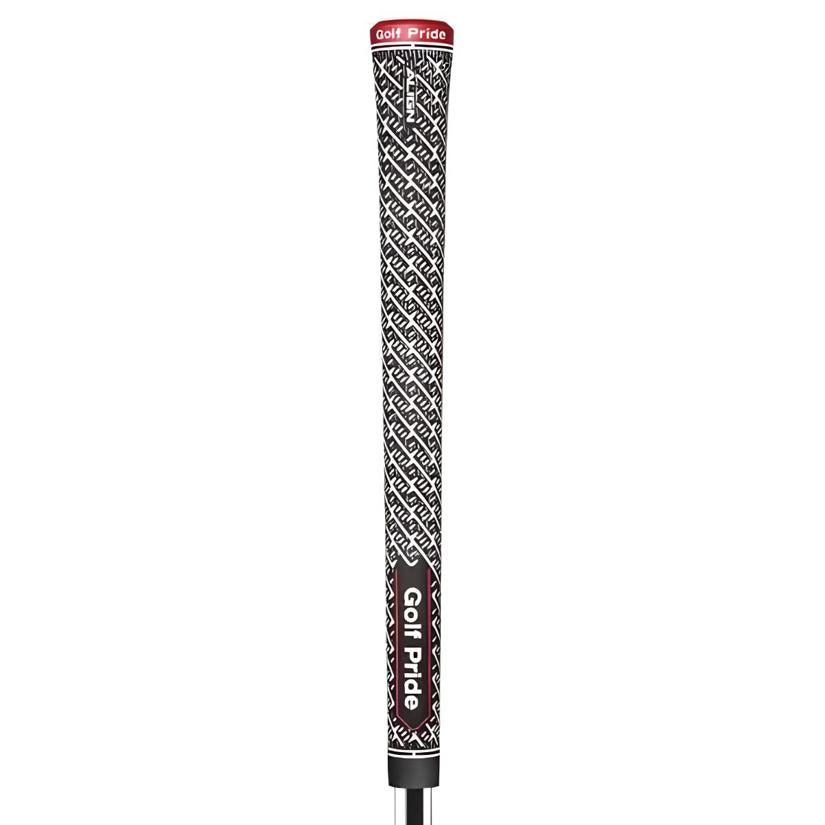 Golf Pride Z-Grip Cord Align grip, MIDSIZE, svart/vit/röd