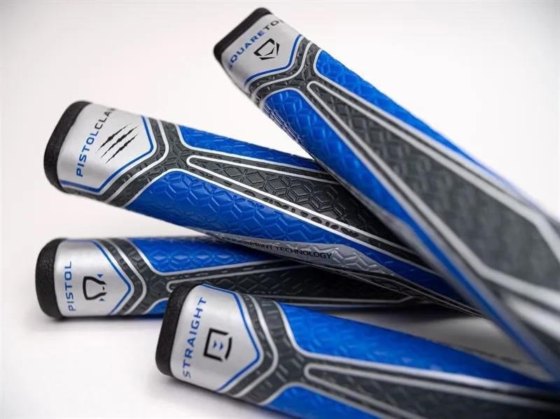 Lamkin SINKFIT PU Squaretop putter grip, svart/blå