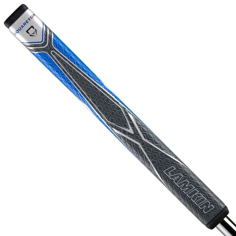 Lamkin SINKFIT PU Squaretop putter grip, svart/blå
