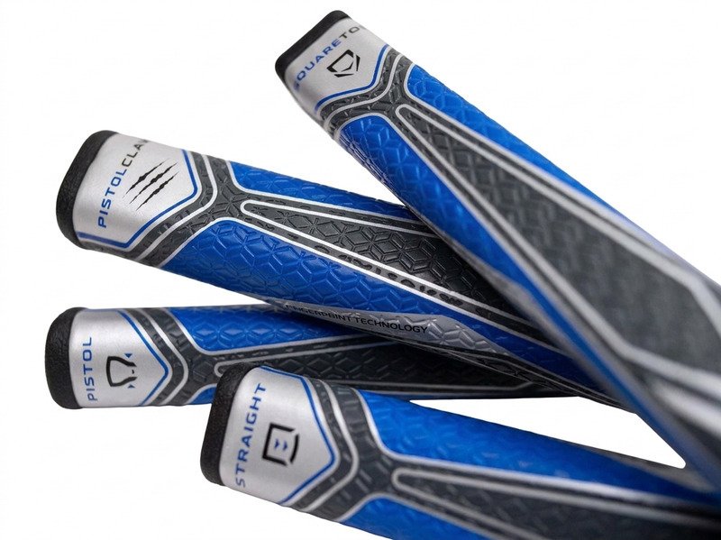 Lamkin SINKFIT PU Squaretop putter grip, svart/blå