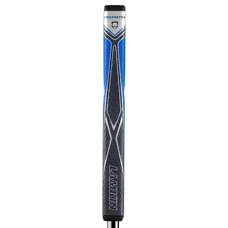 Lamkin SINKFIT PU Squaretop putter grip, svart/blå