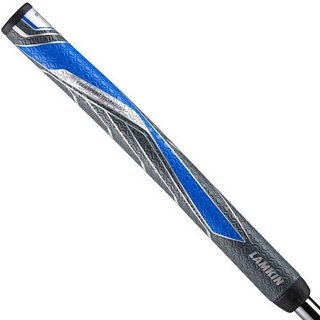 Lamkin SINKFIT PU Straight putter grip, svart/blå