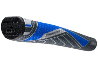 Lamkin SINKFIT PU Straight putter grip, svart/blå