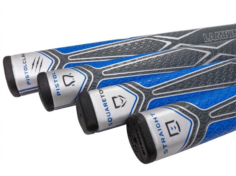 Lamkin SINKFIT PU Straight putter grip, svart/blå