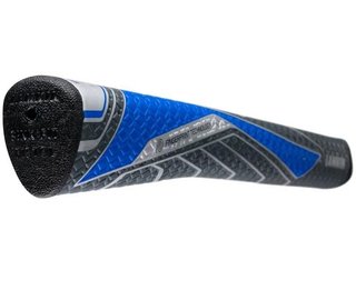 Lamkin Sinkfit PU Pistol puttergrepp, svart/blå