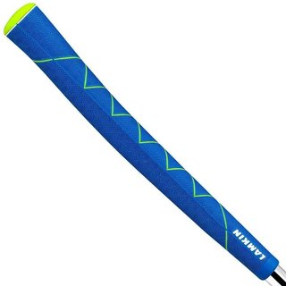 Lamkin SINKFIT Rubber Skinny Pistol putter grip, blå/grön
