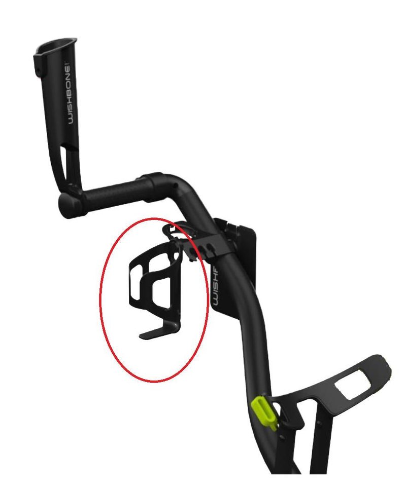 Wishbone NEO dryckhållare, svart