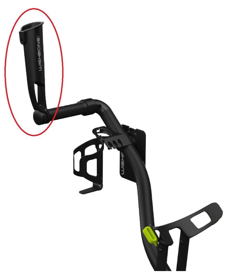 Wishbone NEO paraplyshållare, svart