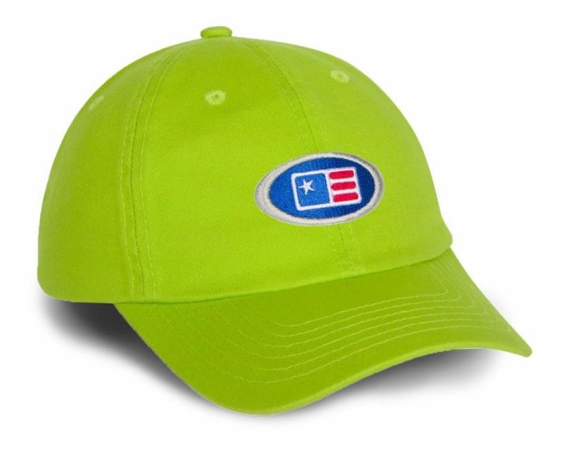 U.S. Kids Golf Oval Twill junior keps, grön