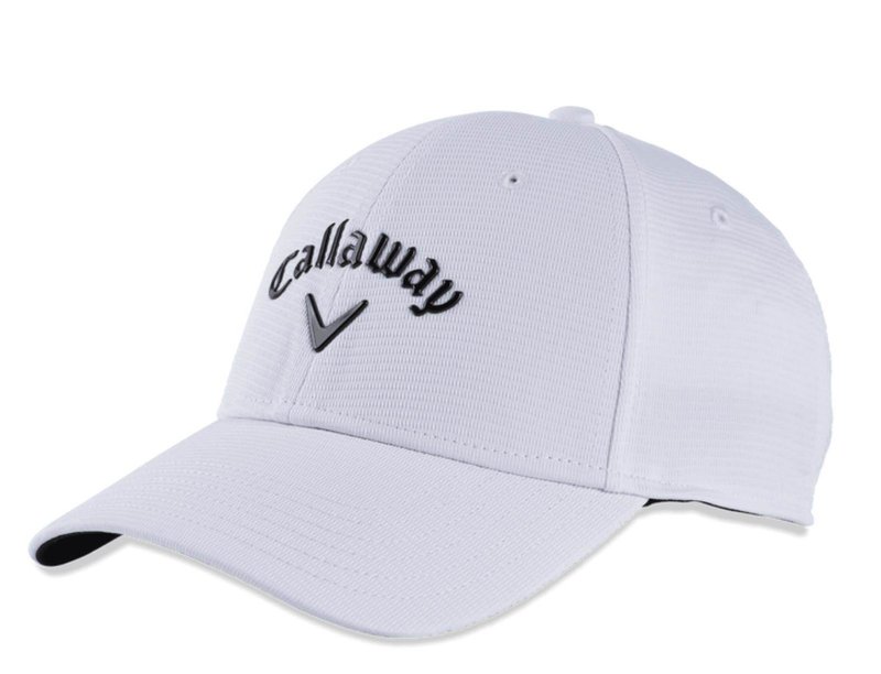Callaway Liquid Metal herr keps, vit/svart