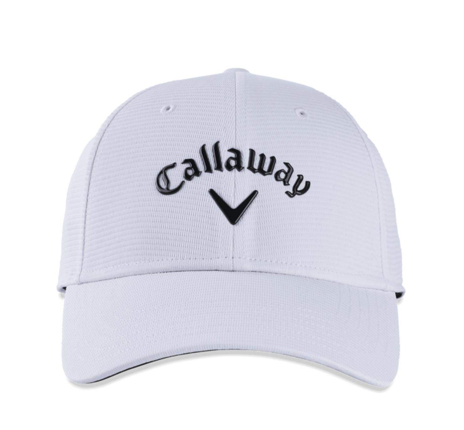 Callaway Liquid Metal herr keps, vit/svart