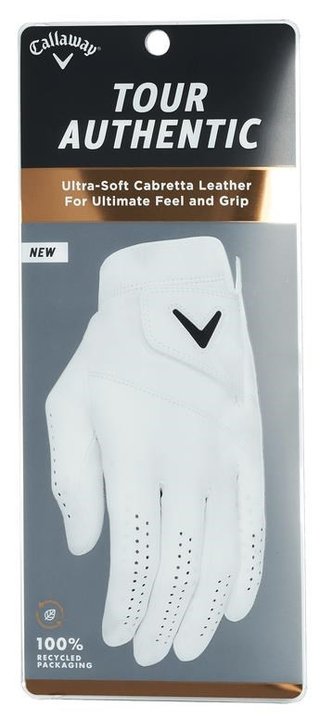 Callaway Tour Authentic 22 herr golfhandske, vit