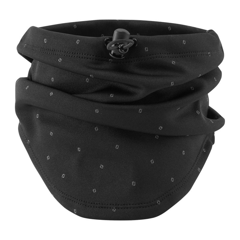 FootJoy FJ Print Thermal Snood, svart