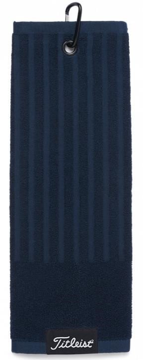 Titleist Tri-Fold golfhandduk, marinblå
