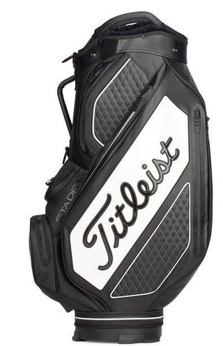 Titleist Tour Series Premium Stadry staff bag, svart/vit