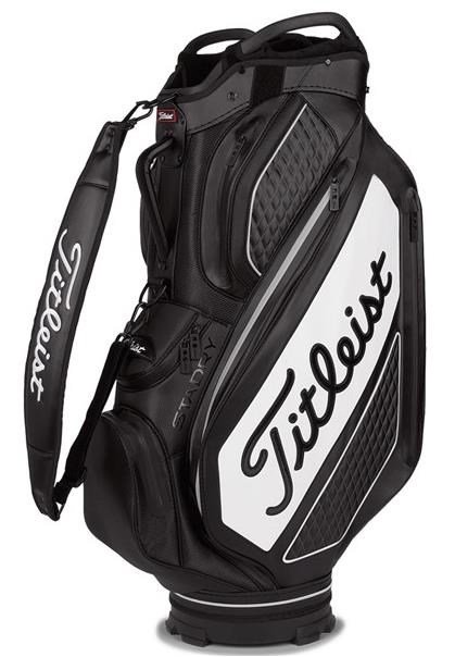 Titleist Tour Series Premium Stadry staff bag, svart/vit