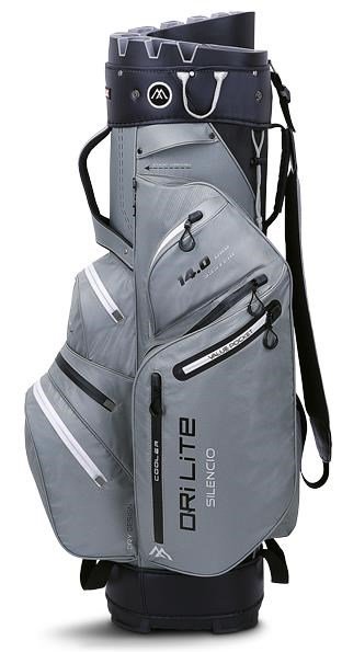 Big Max Dri Lite Silencio 2 Organizer cart bag, grey/black