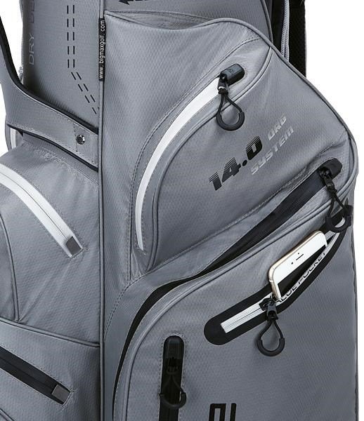 Big Max Dri Lite Silencio 2 Organizer cart bag, grey/black