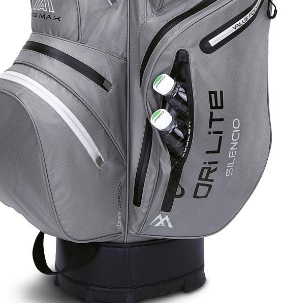 Big Max Dri Lite Silencio 2 Organizer cart bag, grey/black