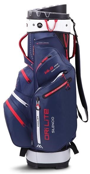 Big Max Dri Lite Silencio 2 Organizer cart bag, navy/silver/red