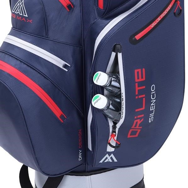 Big Max Dri Lite Silencio 2 Organizer cart bag, navy/silver/red