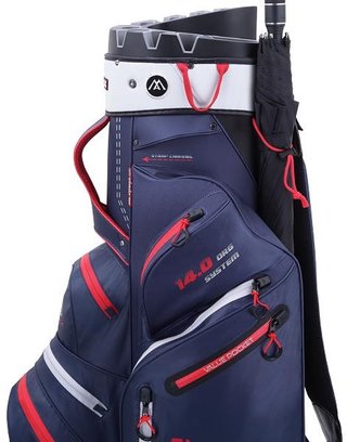 Big Max Dri Lite Silencio 2 Organizer cart bag, navy/silver/red