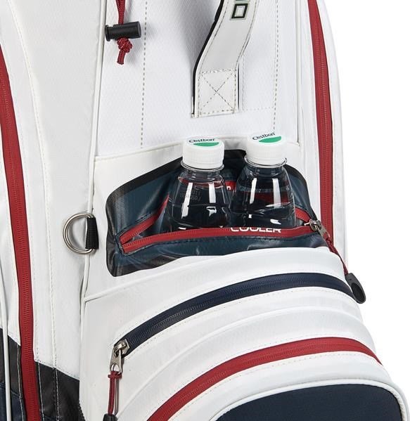 Big Max Dri Lite V-4 Organizer vagnskabinväska, blueberry/white/merlot