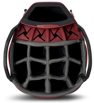 Big Max Dri Lite V-4 Organizer vagnskabinväska, blueberry/white/merlot
