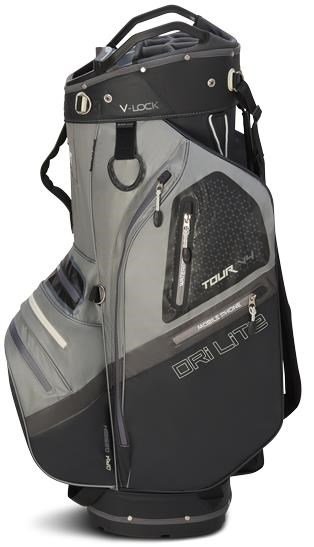 Big Max Dri Lite V-4 Organizer cart bag, grå/svart
