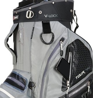 Big Max Dri Lite V-4 Organizer cart bag, grå/svart
