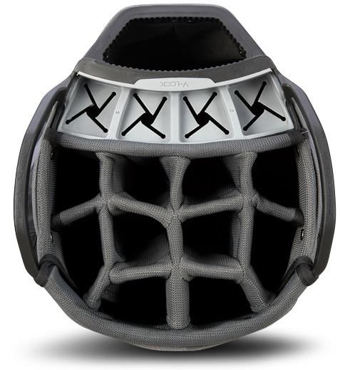 Big Max Dri Lite V-4 Organizer cart bag, grå/svart