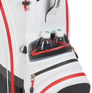 Big Max Dri Lite V-4 Organizer cart bag, svart/vit/röd
