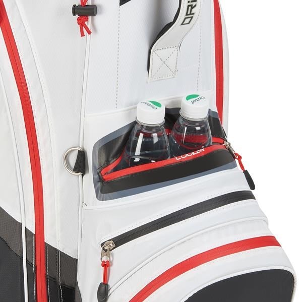 Big Max Dri Lite V-4 Organizer cart bag, svart/vit/röd