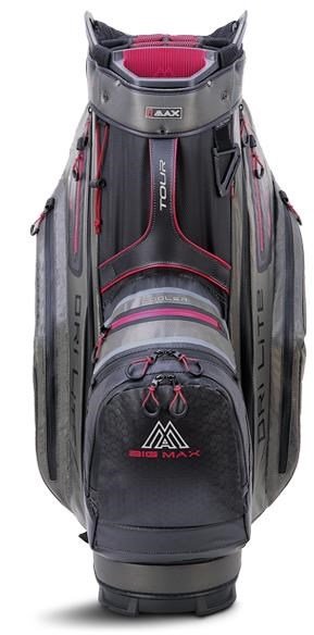 Big Max Dri Lite Tour cart bag, black/charcoal/merlot