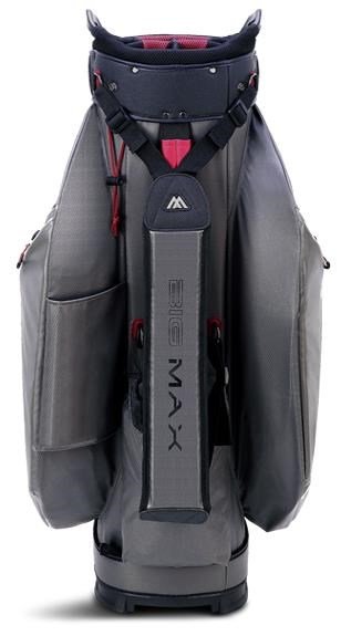 Big Max Dri Lite Tour cart bag, black/charcoal/merlot