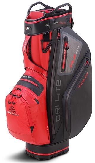 Big Max Dri Lite Tour cart bag, röd/svart