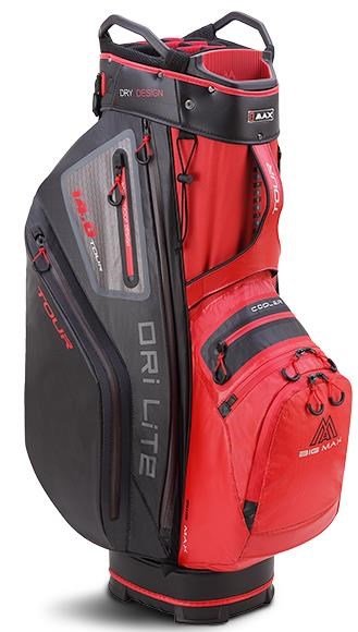 Big Max Dri Lite Tour cart bag, röd/svart