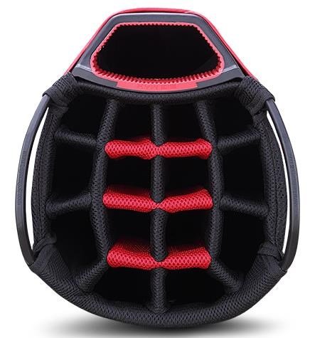 Big Max Dri Lite Tour cart bag, röd/svart