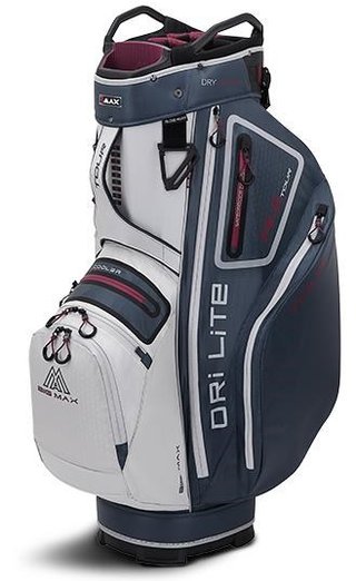 Big Max Dri Lite Tour cart bag, white/blueberry/merlot