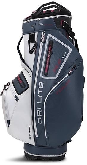 Big Max Dri Lite Tour cart bag, white/blueberry/merlot