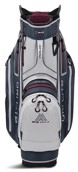 Big Max Dri Lite Tour cart bag, white/blueberry/merlot