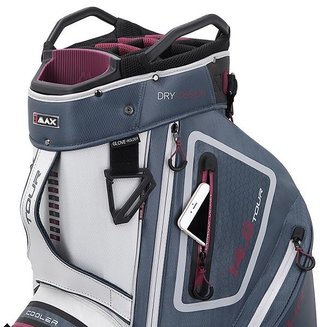 Big Max Dri Lite Tour cart bag, white/blueberry/merlot